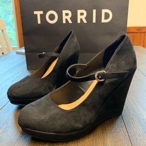 Black Torrid wedges